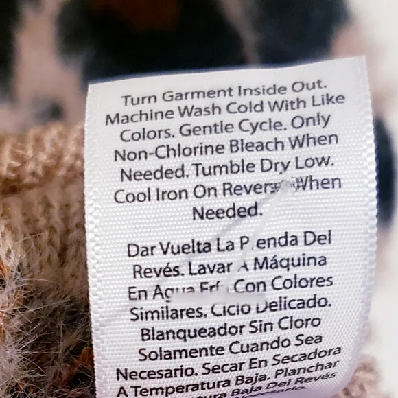 Leopard print Cardigan Size XL - Picture 6 of 7